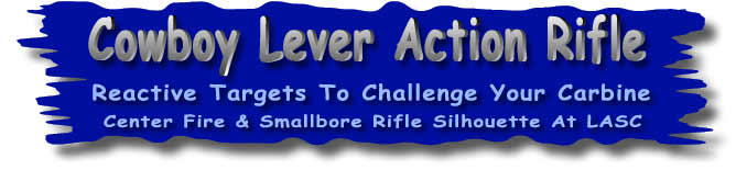 Cowboy Lever Action Rifle at LASC - Reactive targets to challenge your carbine